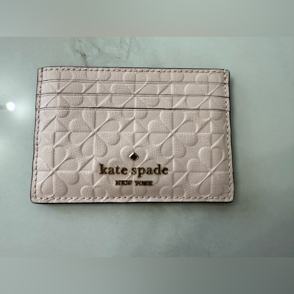 Kate Spade Blush Pink Card Holder